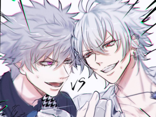 碧棺左馬刻と黒崎蘭丸